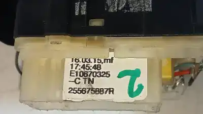 Peça sobressalente para automóvel em segunda mão comutador de limpa vidros por renault captur helly hansen referências oem iam 255675887r  