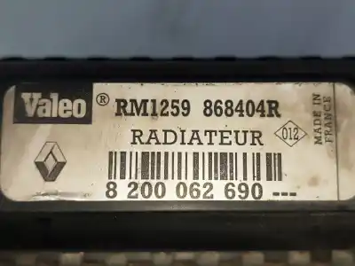 Pezzo di ricambio per auto di seconda mano radiatore d acqua per renault scenic (ja..) 1.6 16v expression riferimenti oem iam 8200062690  868404r
