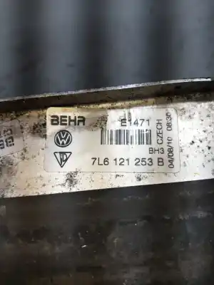 Автозапчастина б/у водяний радіатор для audi q7 (4l) v6 3.0 tdi (176kw) clean diesel ambiente посилання на oem iam 7l6121253b  