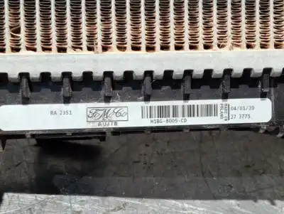 Second-hand car spare part water radiator for ford puma st-line x 120 cv / 88 kw oem iam references h1bg8005cd ra2351 auj7b