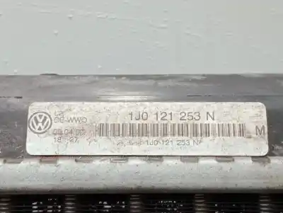 Автозапчасти б/у водяной радиатор за audi a3 (8l) * ссылки oem iam 1j0121253n  