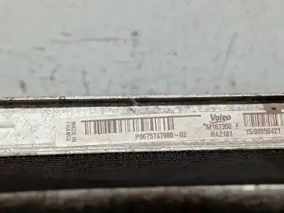 Автозапчастина б/у водяний радіатор для citroen c4 picasso exclusive посилання на oem iam p967574798002  m167350