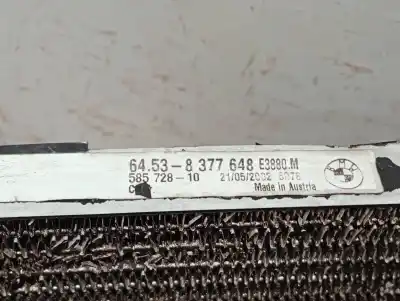 Peça sobressalente para automóvel em segunda mão condensador / radiador de ar condicionado por bmw 3 compact (e46) 320 td referências oem iam 8377648 58572810 e3880m