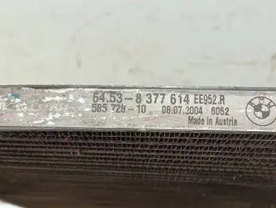 Peça sobressalente para automóvel em segunda mão condensador / radiador de ar condicionado por bmw 3 compact (e46) 318 ti referências oem iam 64538337614  58572810
