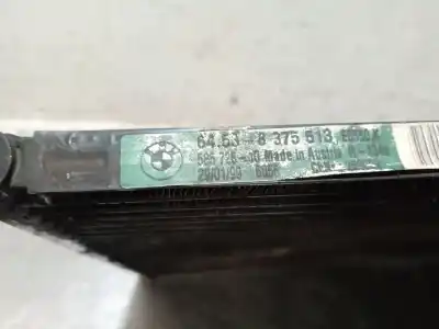 Peça sobressalente para automóvel em segunda mão condensador / radiador de ar condicionado por bmw 5 (e39) 530 d referências oem iam 64538375513  