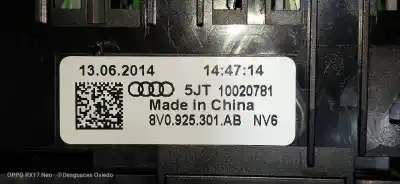 Second-hand car spare part multifunction switch for audi a3 (8v) ambiente oem iam references 8v0925301ab 5jt10020781 