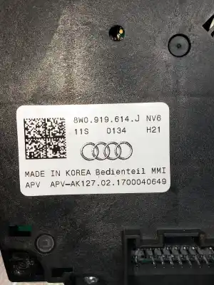 Автозапчастина б/у многофункційне управління для audi a4 avant (8w5) advanced edition посилання на oem iam 8w0919614j  