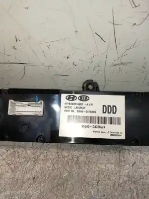Pezzo di ricambio per auto di seconda mano comando multifunzione per kia optima vision riferimenti oem iam 96540d4700wk  601kvsm015534