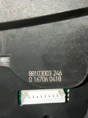 Peça sobressalente para automóvel em segunda mão comandos de alavanca por renault clio iii confort dynamique referências oem iam 88103003246  0167060418