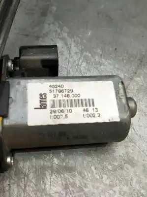 Second-hand car spare part driver left window regulator for fiat punto (evo) (199) dynamic oem iam references   