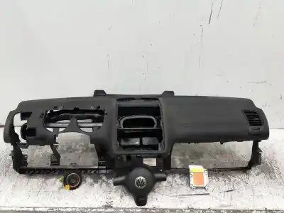 Автозапчасти б/у КОМПЛЕКТ ПОДУШКИ БЕЗОПАСНОСТИ за VOLKSWAGEN POLO (6N2) 1.0 ссылки OEM IAM 6Q0909601  