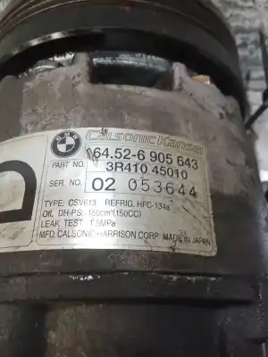 Second-hand car spare part air conditioning compressor for bmw 3 (e46) 320 d oem iam references 3r41045010  