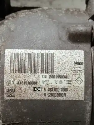 Pièce détachée automobile d'occasion compresseur de climatisation pour smart forfour 0.9 turbo cat références oem iam 926002090r  