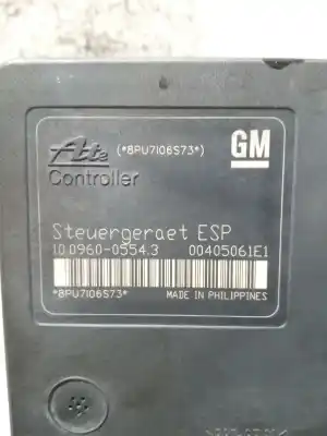 Pezzo di ricambio per auto di seconda mano abs per opel astra h gtc (a04) 1.7 cdti (l08) riferimenti oem iam 10096005543 10020602904 13246535