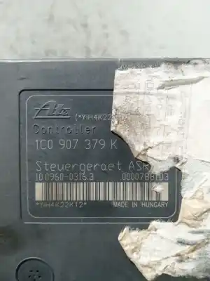 Pezzo di ricambio per auto di seconda mano abs per seat leon (1m1) 1.9 tdi riferimenti oem iam 1c0907379k 10020600384 1j0614417d