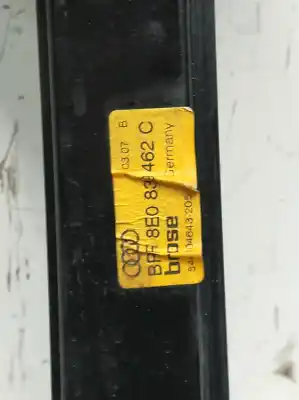 Автозапчастина б/у регулятор скла заднього правого для audi a4 b7 (8ec) 2.0 tdi 16v посилання на oem iam 8e0838462c  