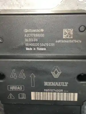 Second-hand car spare part airbag control unit for renault captur adventure oem iam references a2c97888000  985107400r