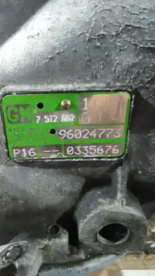 Pezzo di ricambio per auto di seconda mano riduttore per bmw 5 (e39) 525 d riferimenti oem iam 7512802 gyj 1gyj 96024773 p16 0335676 