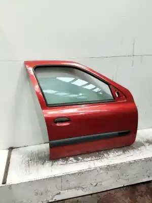 Peça sobressalente para automóvel em segunda mão porta dianteira direita por renault clio ii (bb_, cb_) 1.2 16v (bb05, bb0w, bb11, bb27, bb2t, bb2u, bb2v, cb05,... referências oem iam   