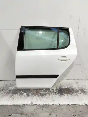 Peça sobressalente para automóvel em segunda mão porta do automóvel traseira esquerda por skoda fabia (5j2 ) 1.2 referências oem iam 