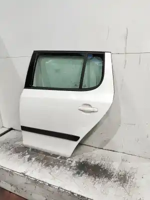 Peça sobressalente para automóvel em segunda mão porta do automóvel traseira esquerda por skoda fabia (5j2 ) 1.2 referências oem iam   