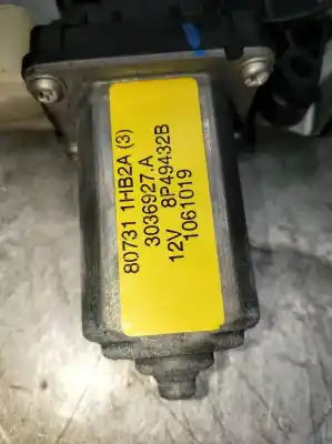 Peça sobressalente para automóvel em segunda mão elevador de vidros dianteira esquerda por nissan note acenta referências oem iam 807311hb2a  3036927a