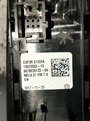 Автозапчастина б/у передні вікний вмикач для peugeot 308 sw ii (lc_, lj_, lr_, lx_, l4_) 1.5 bluehdi 130 посилання на oem iam 96788281zd 1002555213 