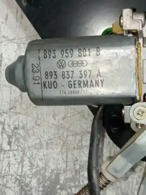 Second-hand car spare part driver left window regulator for audi 90 b3 (893, 894, 8a2) 2.3 e oem iam references 893959801b 893837397a 