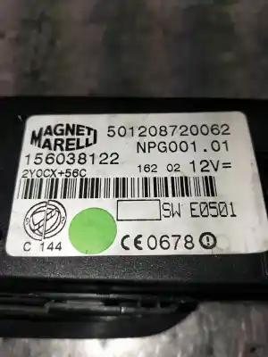 Second-hand car spare part left front power window switch for lancia thesis (115) 2.4 jtd cat oem iam references 501208720062  156038122