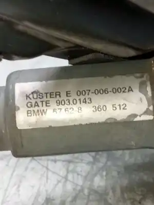 Peça sobressalente para automóvel em segunda mão elevador de vidros traseiro esquerdo por bmw 5 (e39) 525 d referências oem iam 9030143 007006002a 