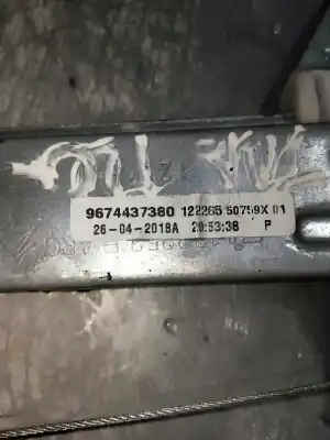 Автозапчасти б/у регулятор стекла заднего левого за citroen c-elysee (dd_) 1.2 vti 82 ссылки oem iam 967443780  