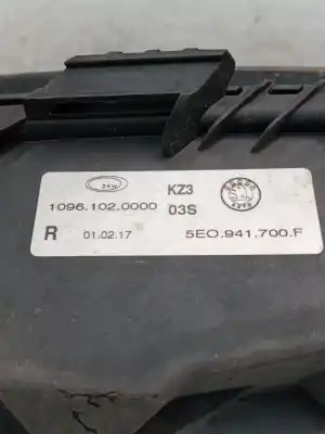 Автозапчастина б/у правий протитуман для skoda octavia iii (5e3, nl3, nr3) 2.0 tdi посилання на oem iam 5e0941700f  10961020000