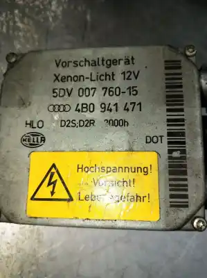 Peça sobressalente para automóvel em segunda mão farol / farolim esquerdo por audi a3 (8l) 1.6 ambiente referências oem iam 5dv00776015  4b0941471