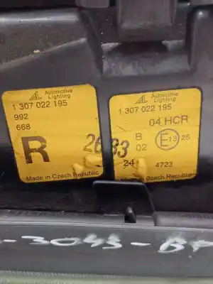 İkinci el araba yedek parçası sag far için audi a4 b5 (8d2) 1.8 t oem iam referansları 1307022195  
