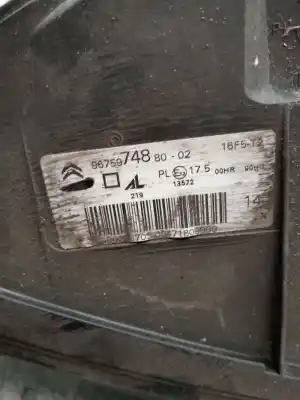 Pezzo di ricambio per auto di seconda mano faro anteriore destro per citroen c4 picasso exclusive riferimenti oem iam 967597488002  