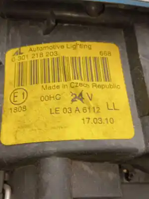Second-hand car spare part left headlight for mini mini (r50, r53) one oem iam references 0301218203  