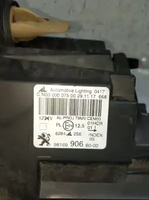 Second-hand car spare part left headlight for peugeot 308 sw ii (lc_, lj_, lr_, lx_, l4_) 1.5 bluehdi 130 oem iam references 9816990680  