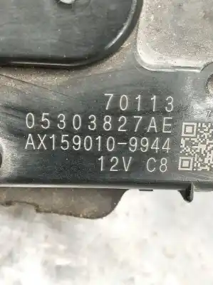 Peça sobressalente para automóvel em segunda mão motor do limpa para brisas por jeep compass (mk49) 2.0 crd 4x4 referências oem iam 05303827ae  ax1590109944