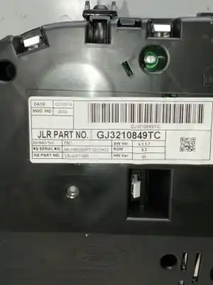 Peça sobressalente para automóvel em segunda mão quadrante por land rover range rover evoque (l538) 2.0 d 4x4 referências oem iam gj3210849tc  