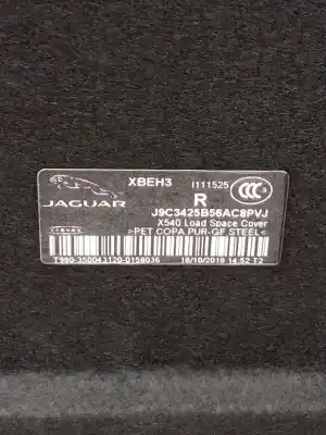 Second-hand car spare part parcel shelf for jaguar e-pace (x540) 2.0 d180 awd oem iam references j9c3425b59ac8pvj  