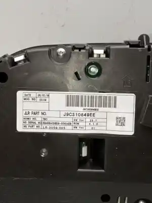 Peça sobressalente para automóvel em segunda mão quadrante por jaguar e-pace (x540) 2.0 d180 awd referências oem iam j9c310849ee  
