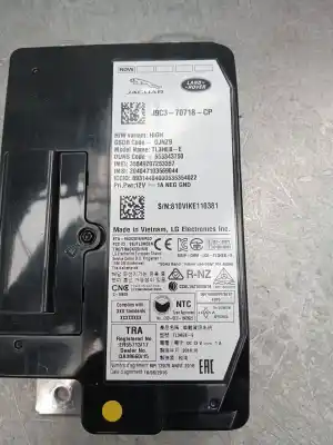 Second-hand car spare part electronic module for jaguar e-pace (x540) 2.0 d180 awd oem iam references j9c370718cp  