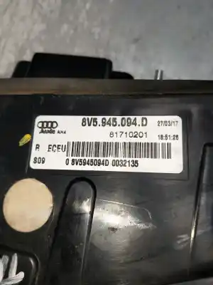 Автозапчасти б/у внутренний правый задний фонарь за audi a3 limousine (8vs, 8vm) 2.0 tdi ссылки oem iam 8v5945094d  81710201
