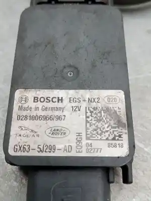 Автозапчасти б/у лямбда-зонд за jaguar e-pace (x540) 2.0 d180 awd ссылки oem iam 0281006966  gx635j299ad