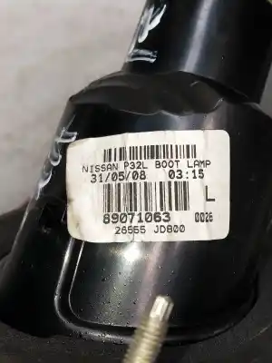 Автозапчастина б/у внутрішній лівий задній ліхар для nissan qashqai / qashqai +2 i (j10, nj10, jj10e) 2.0 dci посилання на oem iam 89071063   Автозапчастина б/у внутрішній лівий задній ліхар для nissan qashqai / qashqai +2 i (j10, nj10, jj10e) 2.0 dci посилання на oem iam 89071063