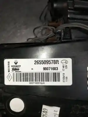 Second-hand car spare part right tailgate light for renault megane iv fastback (b9a/m/n_) 1.3 tce 140 (b9nb) oem iam references 265509578r  90071603