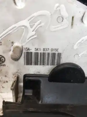 Second-hand car spare part front left central locking system for seat leon (5f1) style oem iam references 5k1837015e  