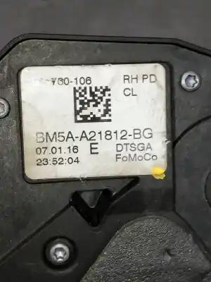 Second-hand car spare part front right central locking system for ford focus turn. (cb8) 1.0 ecoboost cat oem iam references bm5aa21812bg  