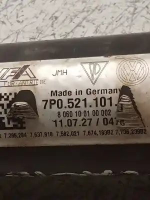 Second-hand car spare part front center transmission for porsche cayenne (92a) 4.8 s oem iam references 7p0521101l  