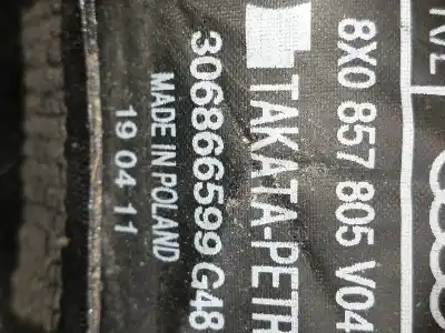 Peça sobressalente para automóvel em segunda mão conjunto de cintos de segurança traseiros por audi a1 (8x) ambition referências oem iam 8x0857805   Peça sobressalente para automóvel em segunda mão conjunto de cintos de segurança traseiros por audi a1 (8x) ambition referências oem iam 8x0857805